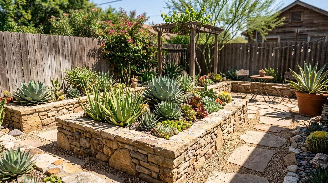 Succulent and Stone Mix